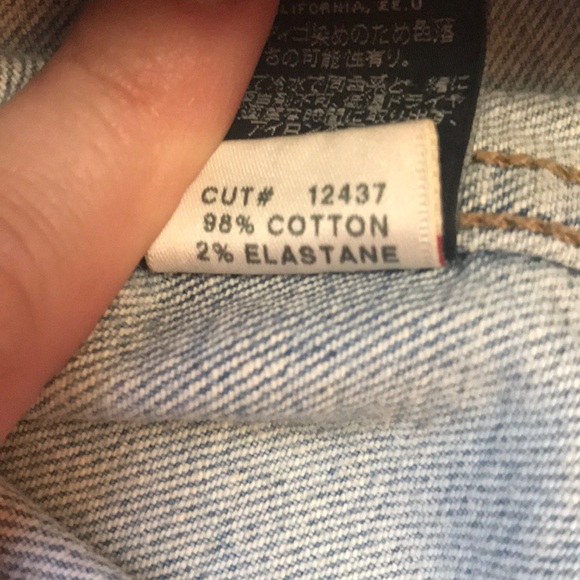 J Brand Faith light wash distressed jean vest - Picture 8 of 9